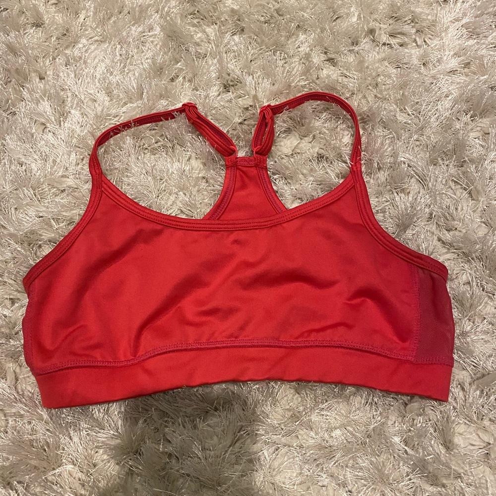 Hot pink aerie sports bra light support